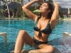 WWE-NXT-Cathy-Kelley-beautiful-brunette-pretty-hot-bikini-pool