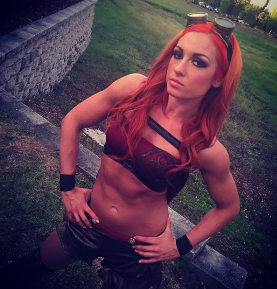 Becky-Lynch-WWE-hot-redhead-boobs-Hall-of-Fame-Smackdown-RAW-NXT
