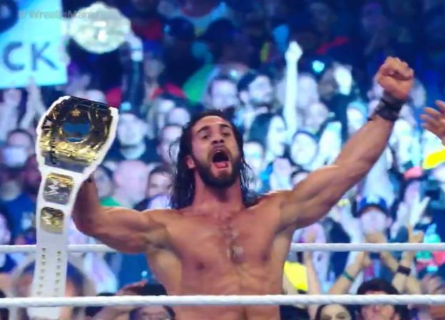 Seth Rollins Intercontinental Championship Wrestlemania 34 | America's ...